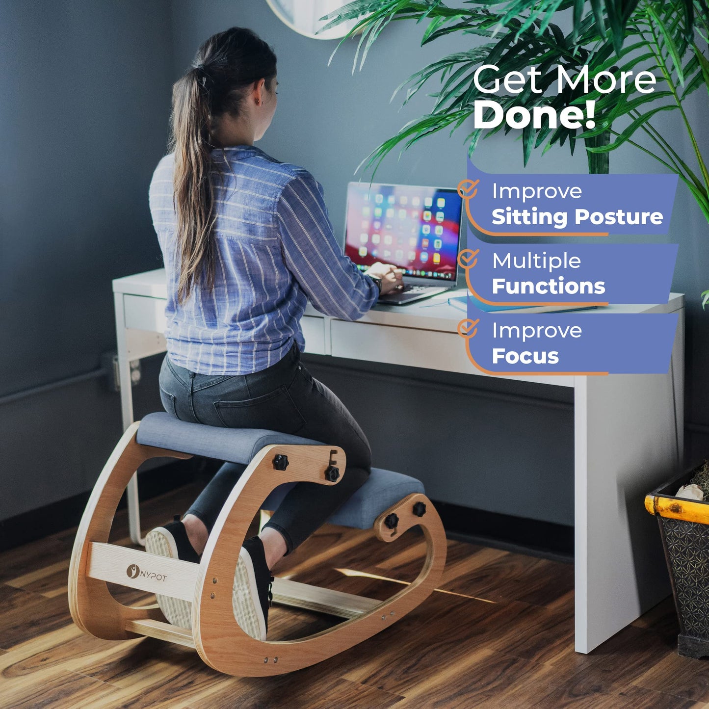 NYPOT Ergonomic Kneeling Chair